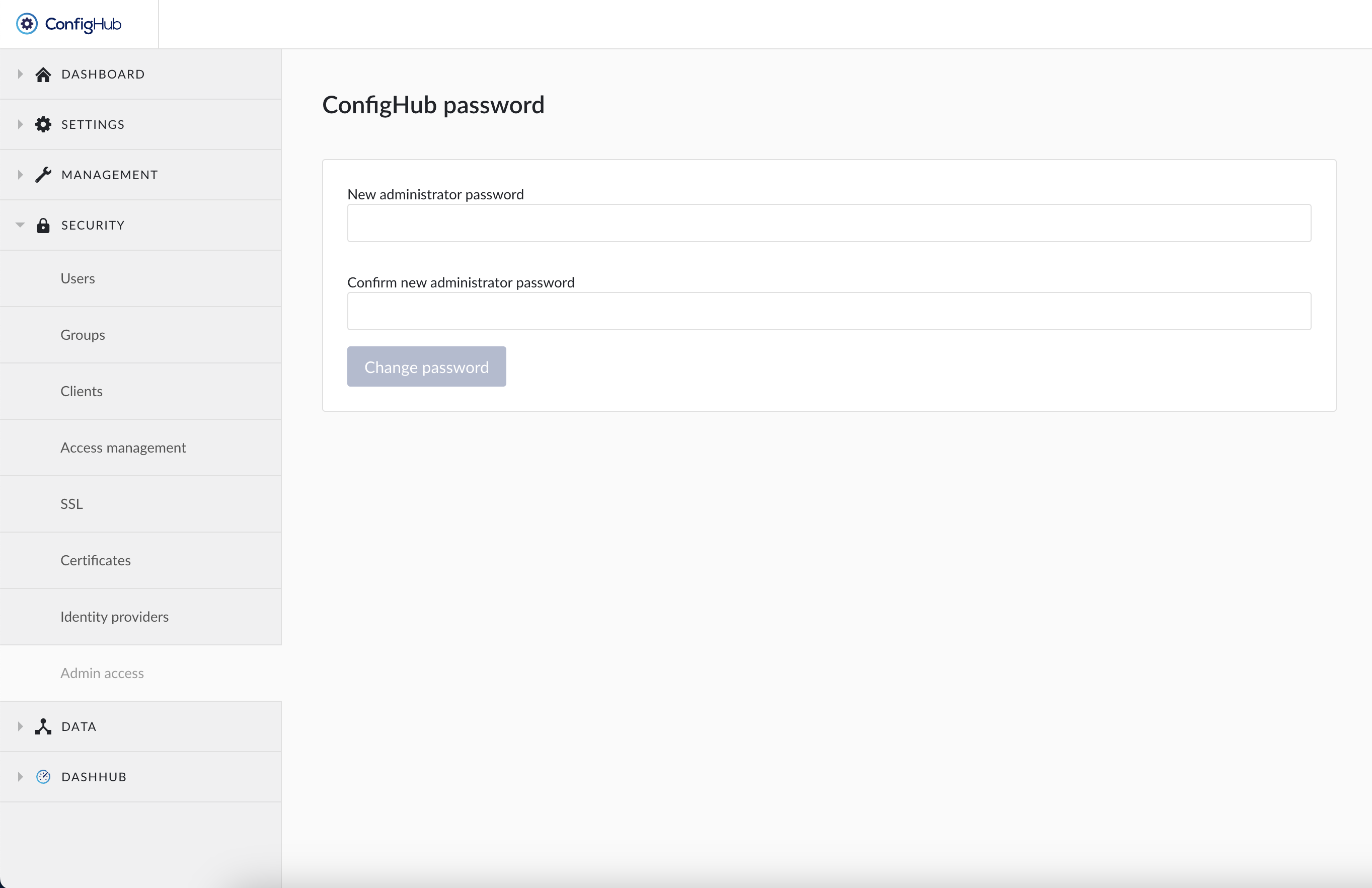confighub_password_2023.R3.0