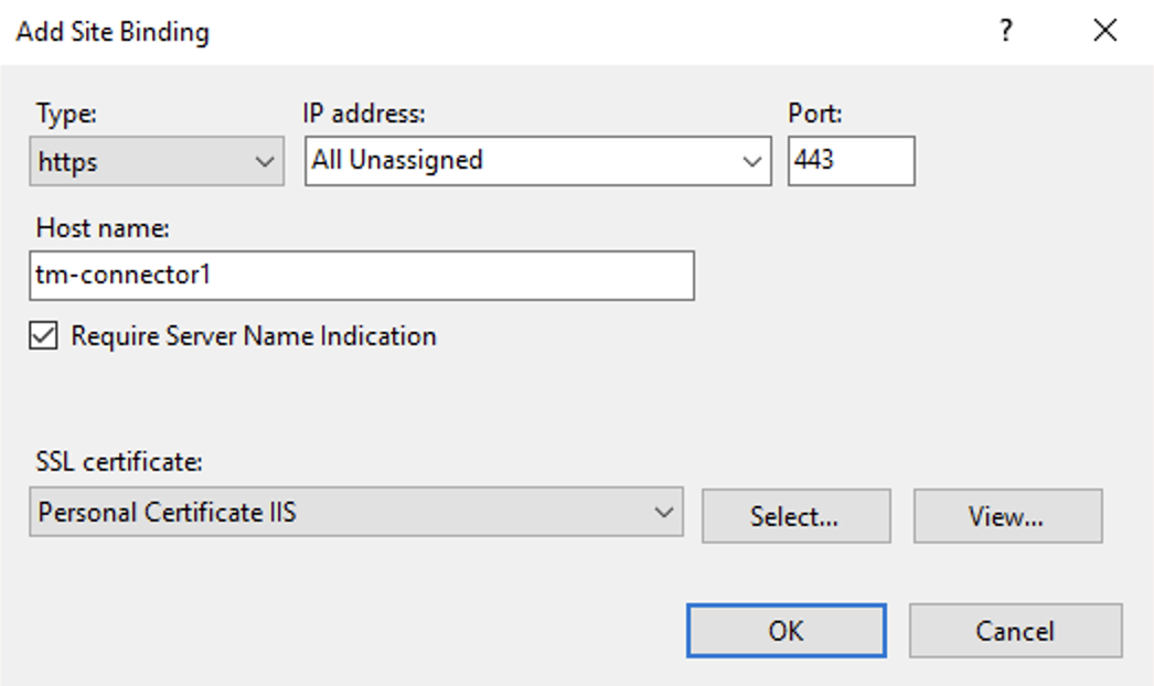 SSL connector - add binding hostname