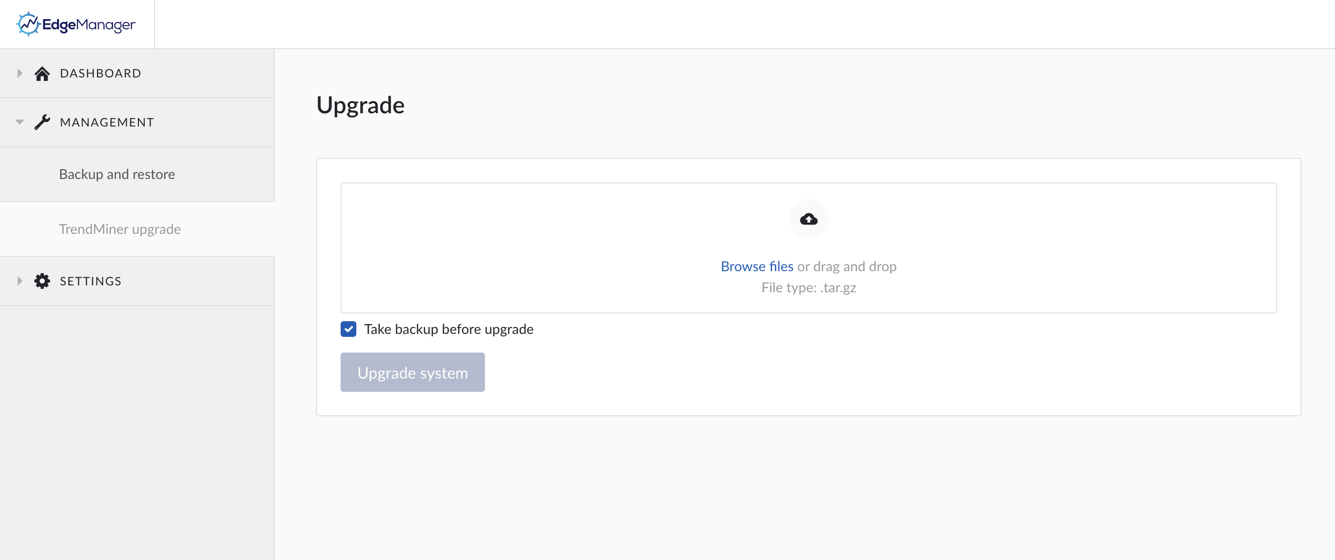 edge manager trendminer upgrade 2023.R4.0